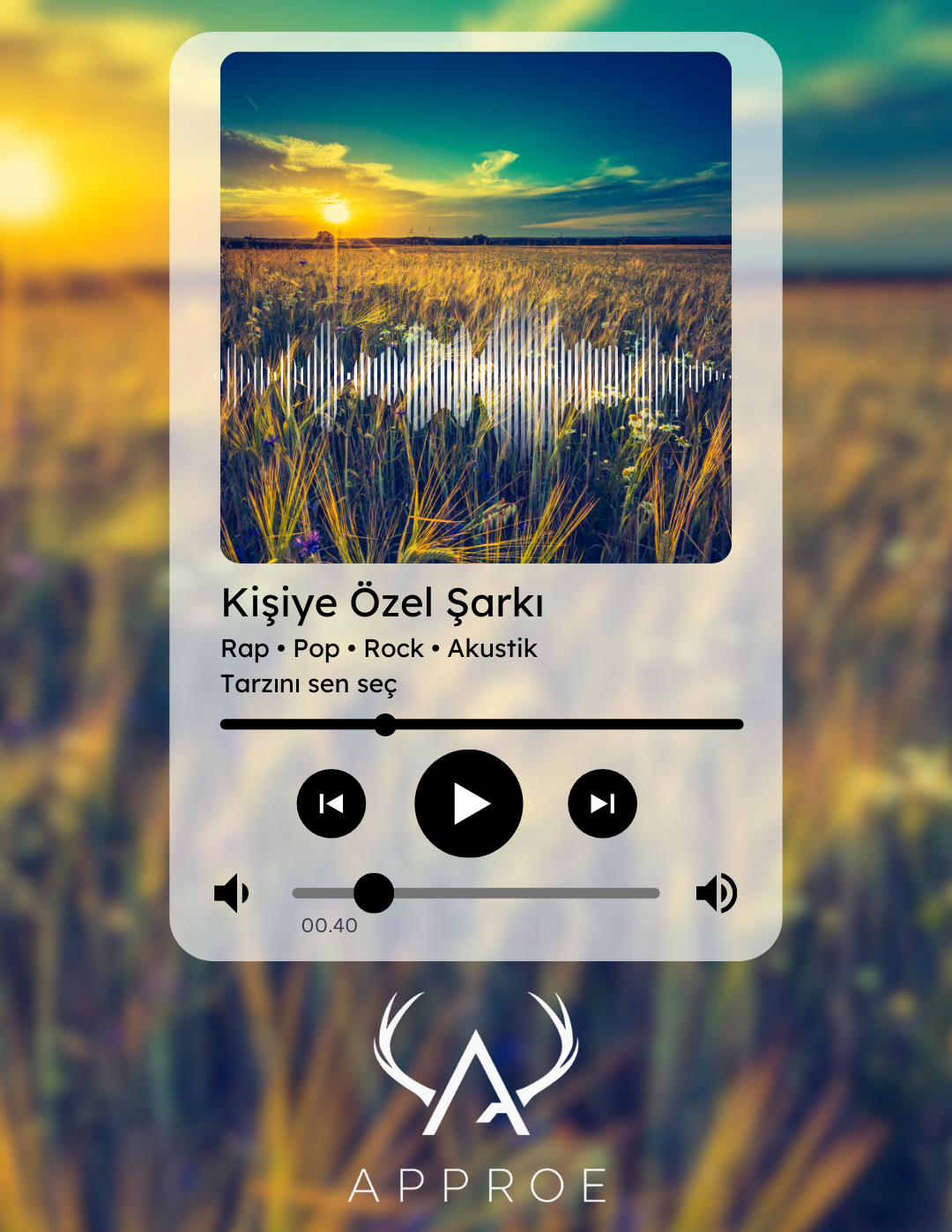 Kişiye Özel Şarkı (Özel Olarak Hazırlanır)