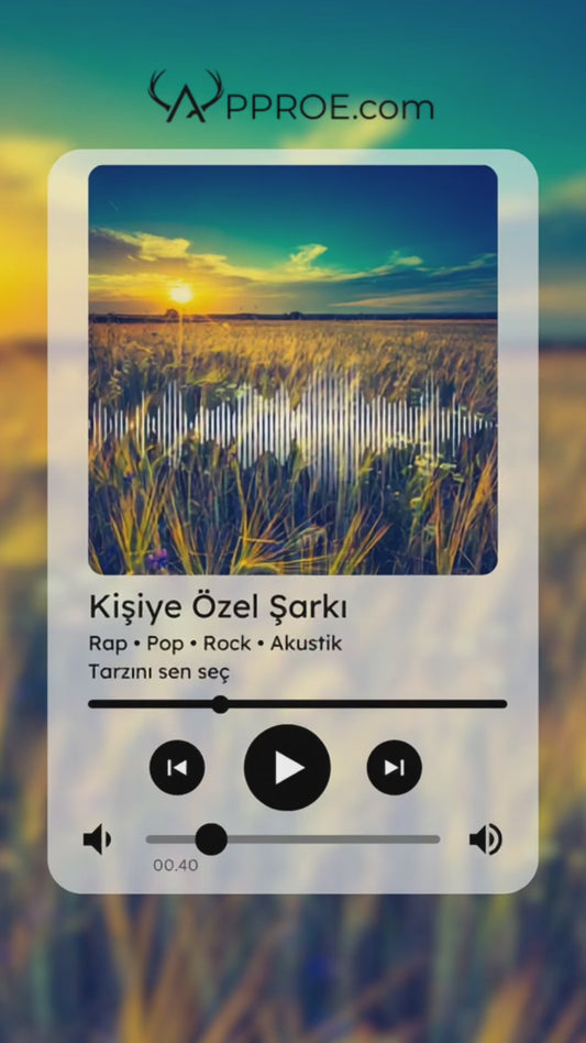 Kişiye Özel Şarkı (Özel Olarak Hazırlanır)